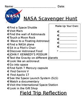 Nasa Scavenger Hunts Nasa Space Place Nasa Science Science Scavenger Hunts - Science Scavenger Hunts