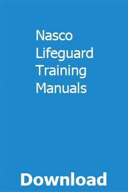 Download Nasco Lifeguard Study Guide File Type Pdf 