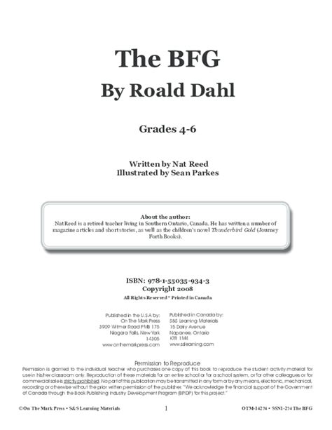 Download Nat Reed Bfg Study Guide 