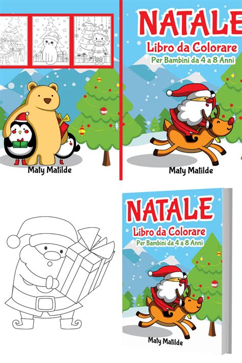 natale da colorare libri da colorare bambini nata