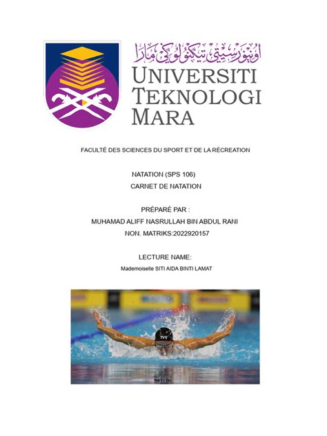 natation un guide illustra c pour gagner en force