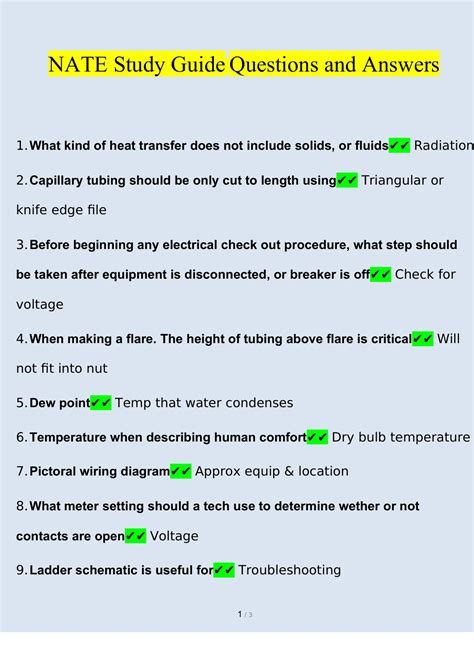 Read Nate Kate Study Guide 