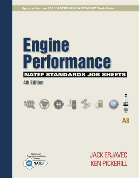 Read Natef Standards Job Sheets Area A8 