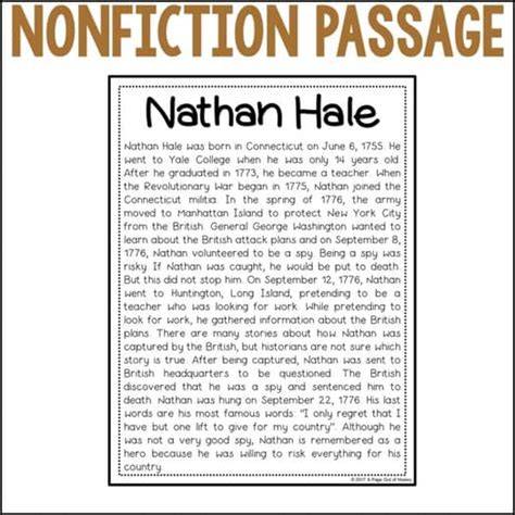 nathan hale life timeline