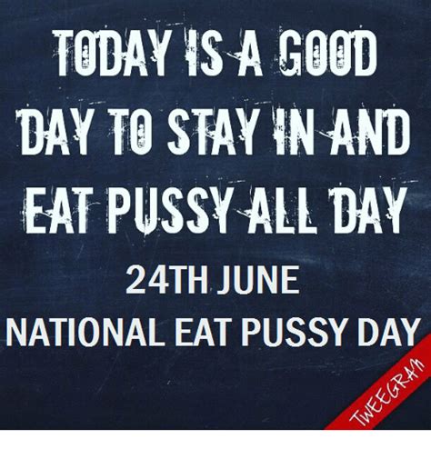 Nation eat pussy day