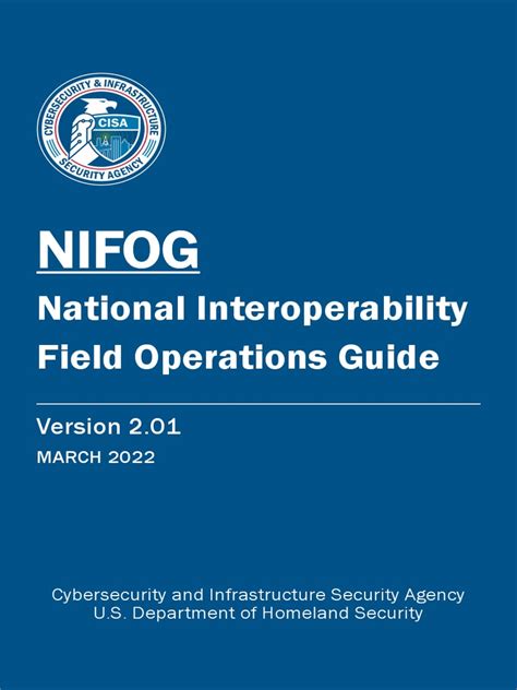 National Interoperability Field Operations Guide