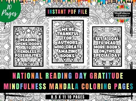 National Reading Day Gratitude And Goal Setting Coloring Goal Setting Coloring Pages - Goal Setting Coloring Pages