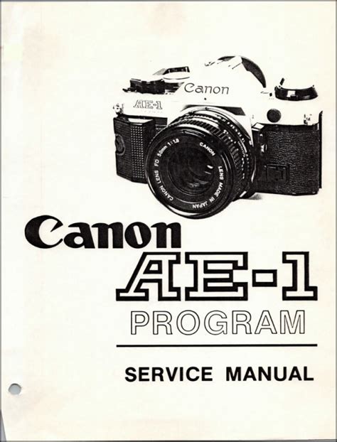 Read National Camera Ae1 Repair Manual 