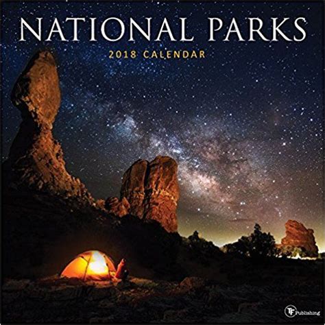 Full Download National Parks Wall Calendar 2018 