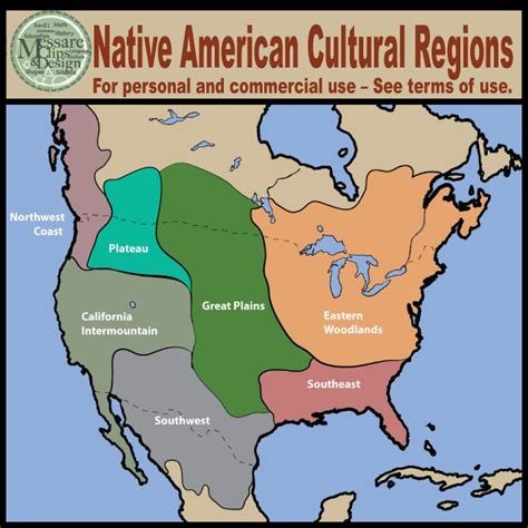 Native American Cultures Across The U S Neh Native American Cultural Regions Map Blank - Native American Cultural Regions Map Blank