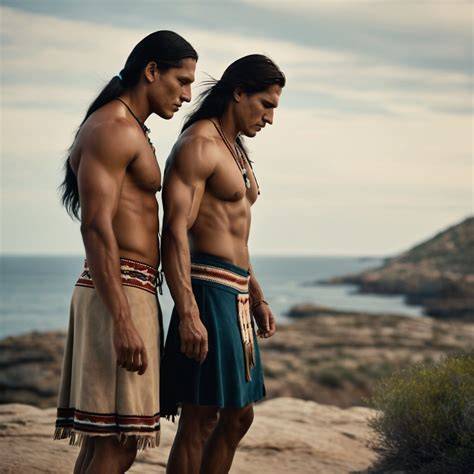 native american nude men