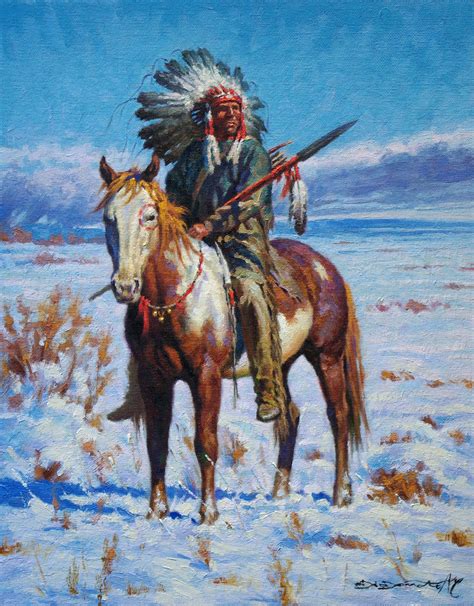 Native American Paintings Western Art