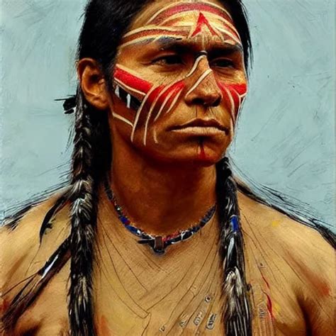 Native American War Paint
