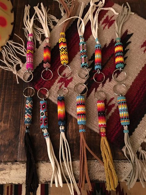 Full Download Native American Seed Beaded Keychain Patterns 