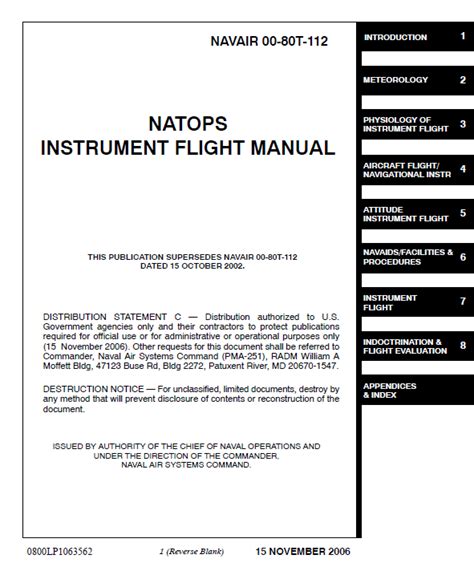 Natops Flight Manual
