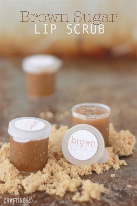 natural brown sugar lip scrub diy