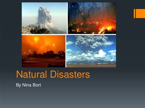 Natural Disaster Powerpoint Presentation