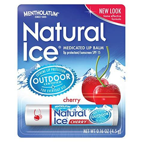 natural ice cherry lip protectant