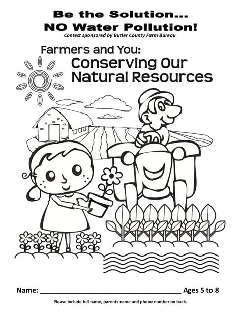 Natural Resources Coloring Pages Coloring Nation Natural Resources Coloring Pages - Natural Resources Coloring Pages