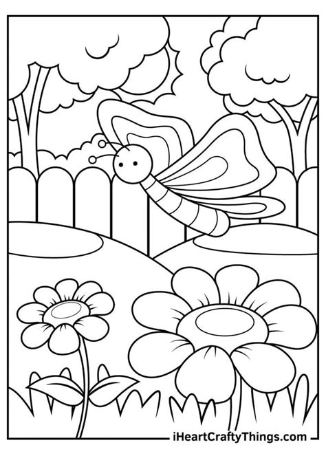 Nature And Seasons Coloring Pages For Kids Free Coloring Pages For Kids Nature - Coloring Pages For Kids Nature