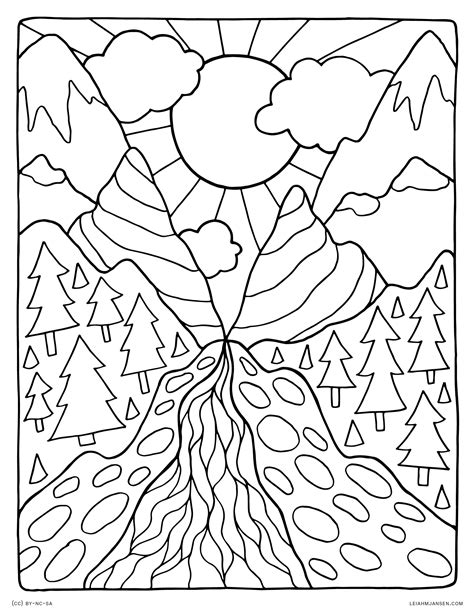 Nature Coloring Pages 100 Free Printables I Heart Coloring Pages For Kids Nature - Coloring Pages For Kids Nature