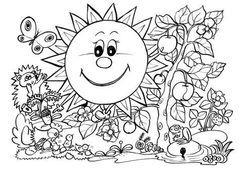 Nature Coloring Pages For Kids Getcolorings Com Coloring Pages For Kids Nature - Coloring Pages For Kids Nature