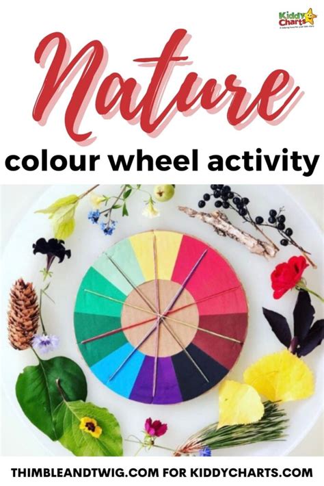 Nature Colour Wheel Fun Printable Kiddycharts Com Colour Wheel For Children - Colour Wheel For Children