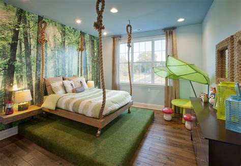Nature Themed Kids Bedroom