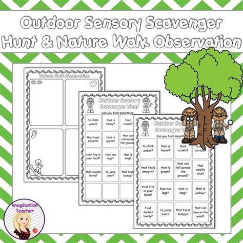 Nature Walk Observation Recording Sheet By The Teaching Nature Walk Observation Sheet - Nature Walk Observation Sheet