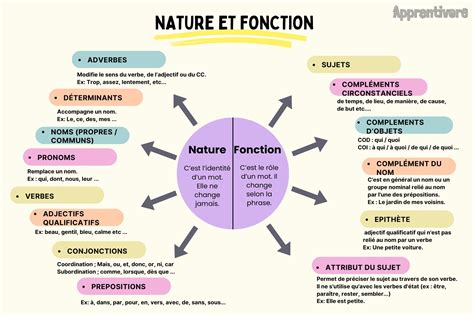 Natures Et Fonctions