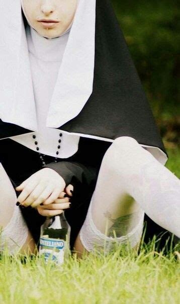 Naughty nuns tight pussy gets creamed