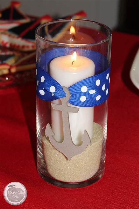 Nautical Baby Shower Decorations Candles
