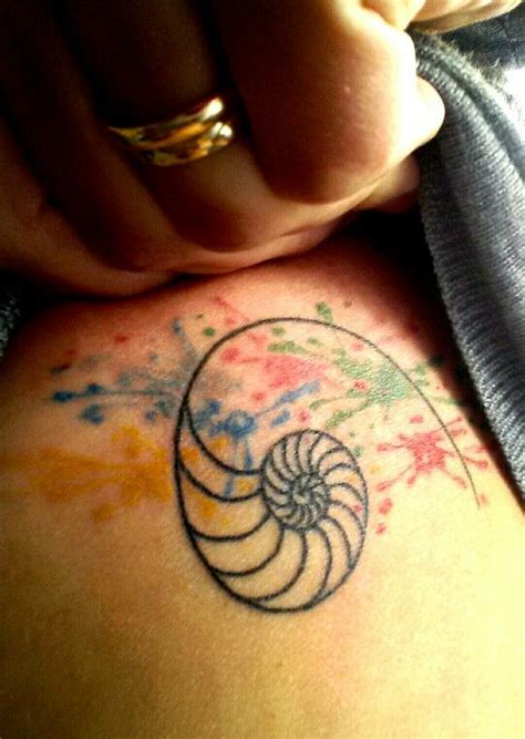 nautilus golden section tattoo Nautilus tattoo, Tattoos, Infinity tattoo