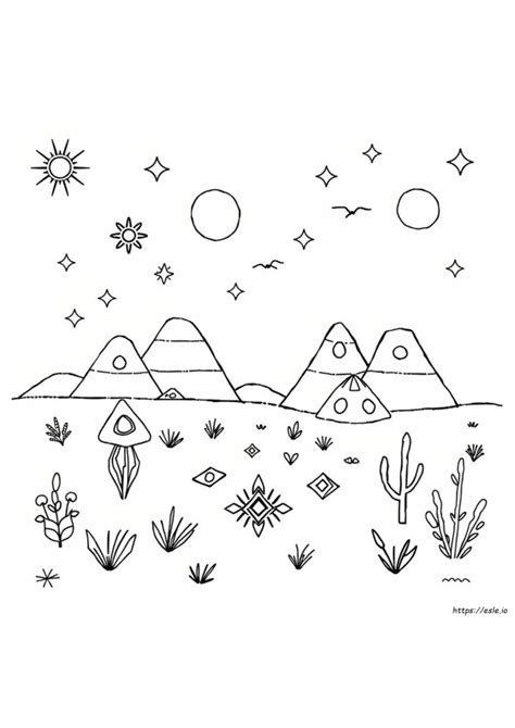 Navajo Coloring Sheets