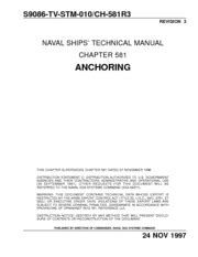 Read Naval Ships Technical Manual Chapter 581 