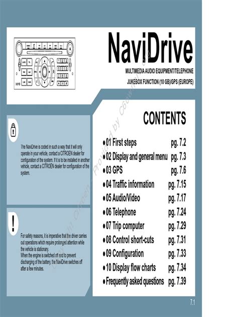 Navidrive User Manual