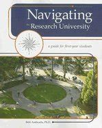 Read Navigating The Research University A Guide For First Year Students 