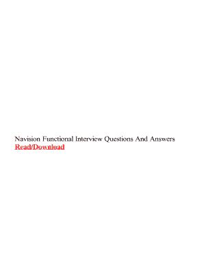 Download Navision Interview Questions And Answers 