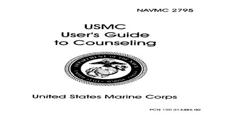 Download Navmc 2795 Usmc Users Guide To Counseling 