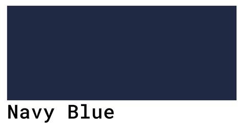 navy blue hex color code
