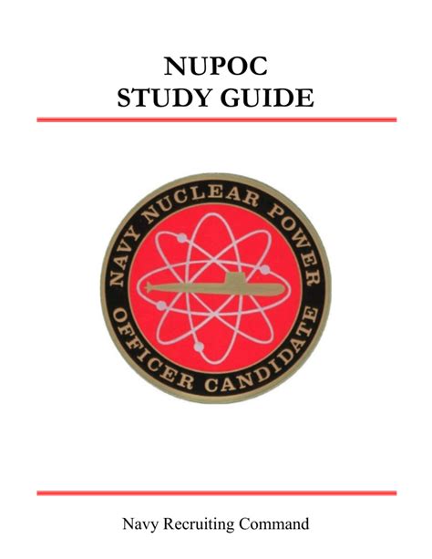 Read Online Navy Nupoc Study Guide 