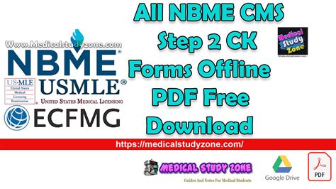 Nbme Cms Forms Notes