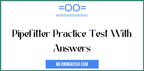 Read Online Nccer Pipefitter Test Answers 