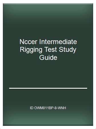 Read Nccer Rigging Study Guide 