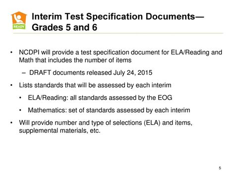 Ncdpi Released Test Forms