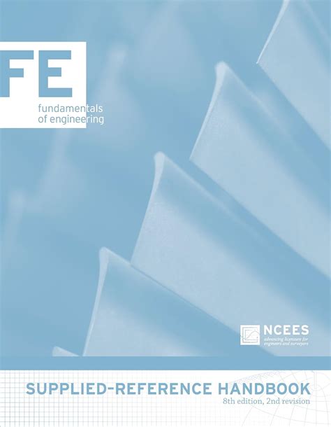 Ncees Fe Reference Handbook