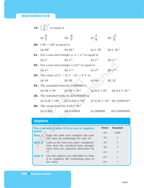 Ncert Exemplar Class 8 Maths