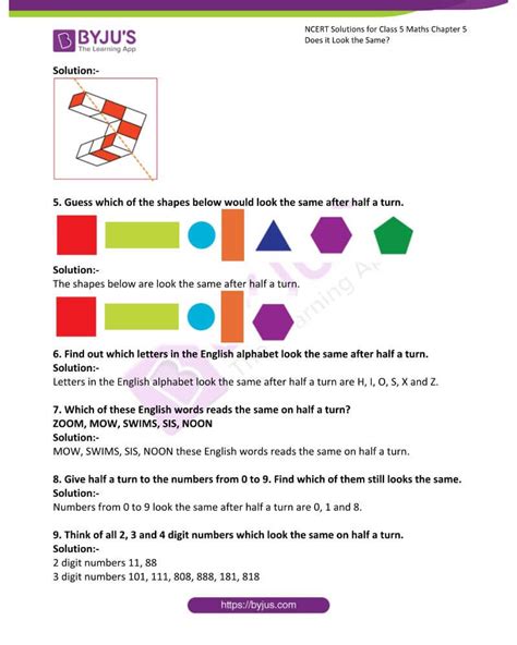 Ncert Solutions For Class 5 Maths Free Chapterwise 5 Grade Math Book Answers - 5 Grade Math Book Answers