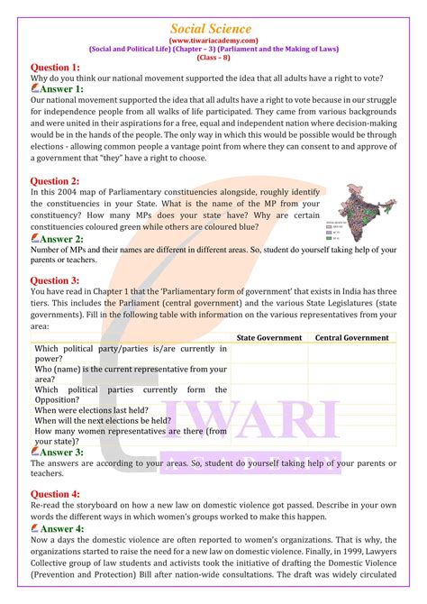 Ncert Solutions For Class 8 Civics Pdf Download Civics Book 7th Grade - Civics Book 7th Grade