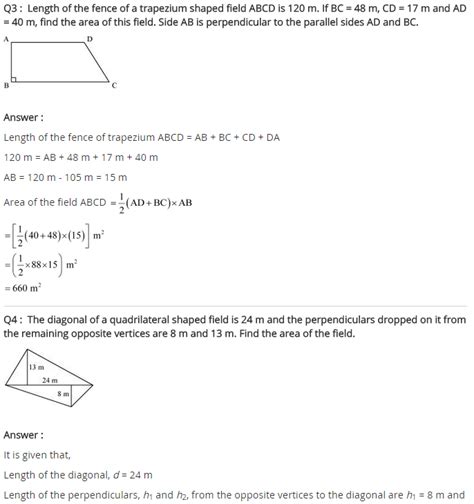 Download Ncert 8Th Class Maths Book Solutions Mensuration 